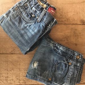 Boys jeans used 2 pair
